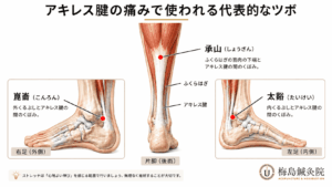 ツボ位置確認