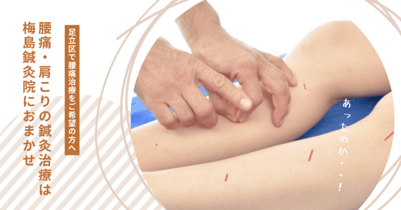 梅島鍼灸院のご紹介
